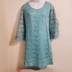 Vinyage 60/70? H/B jrs of California Lace Dress